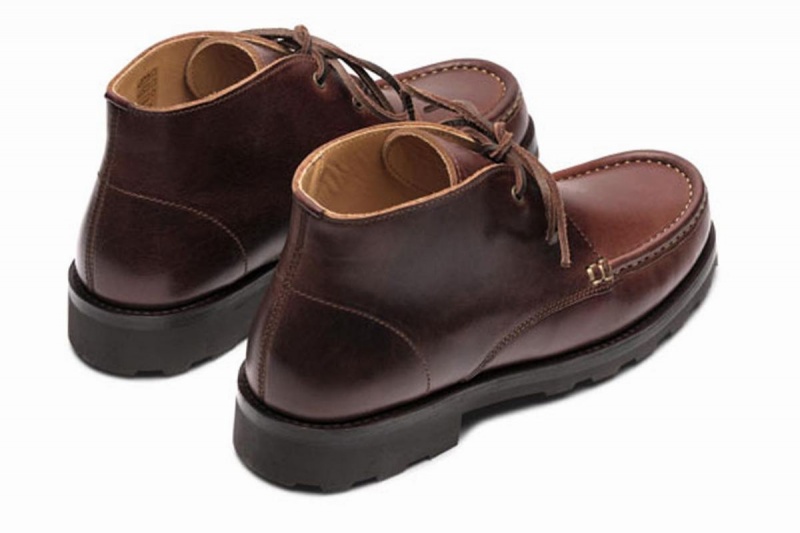 Brown Paraboot Maine Men's Ankle Boots | AJU4653ZD