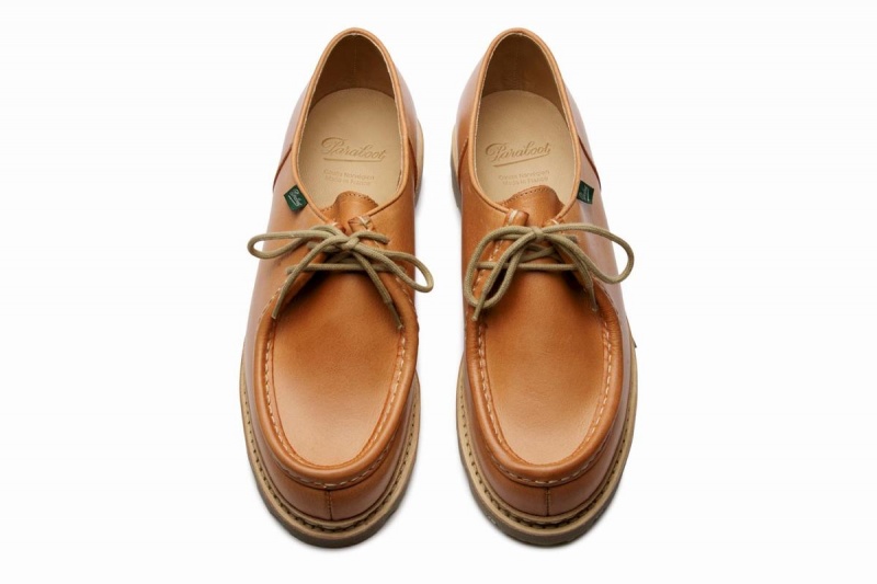 Brown Paraboot Michael Men's Derby Shoes | SRE4633VP