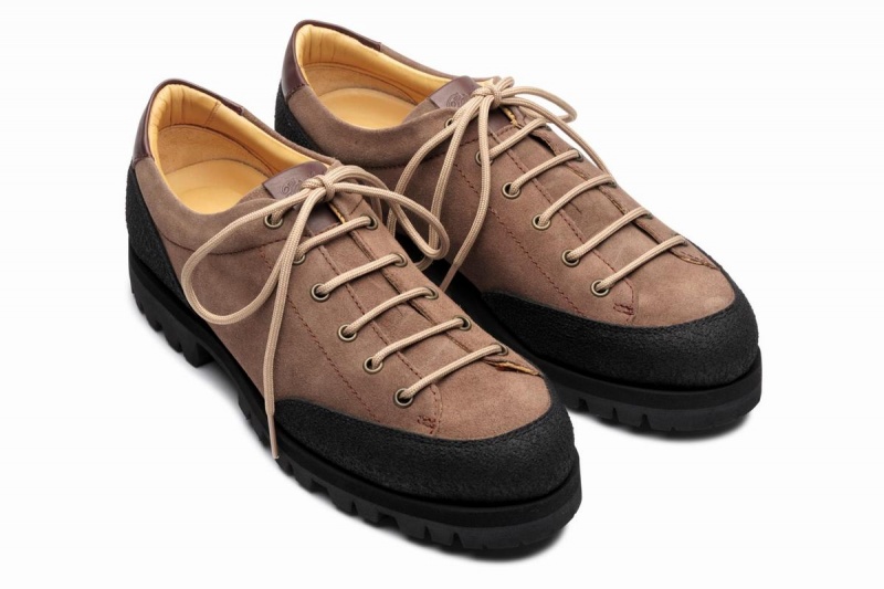 Brown Paraboot Montana Men's Derby Shoes | IVQ5042LN