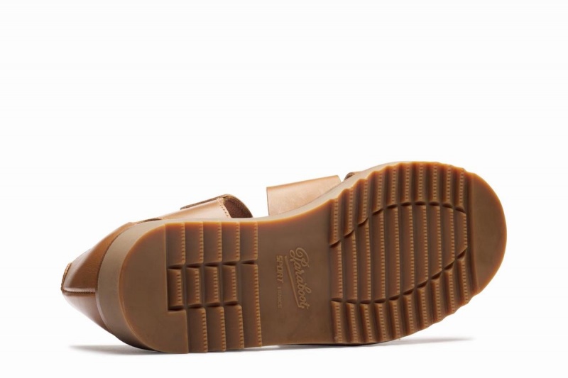 Brown Paraboot Pacific Men's Sandals | LXJ2173WN