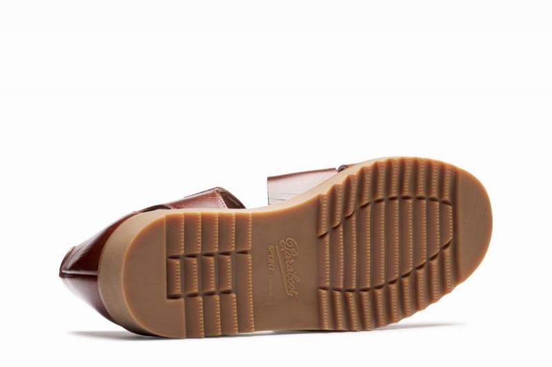 Brown Paraboot Pacific Men's Sandals | ZAX4678MI