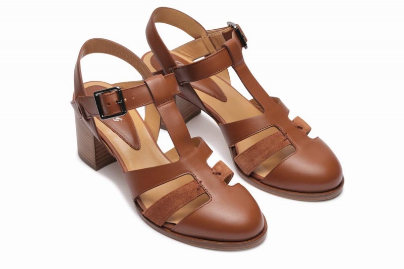 Brown Paraboot Ponza Women's Sandals | BBN1611EC