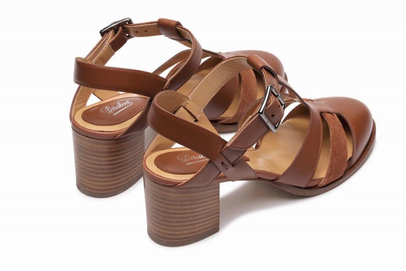 Brown Paraboot Ponza Women's Sandals | BBN1611EC