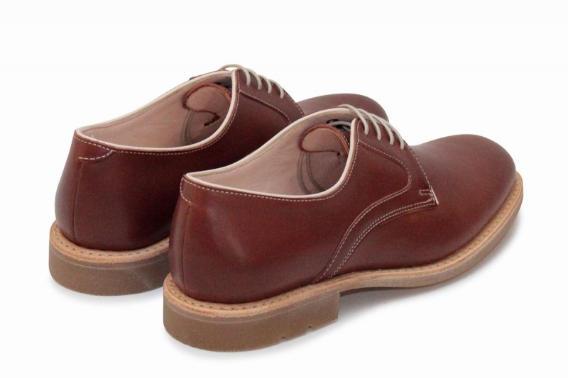 Brown Paraboot Saphir Gy Women's Derby Shoes | LQQ6229FB