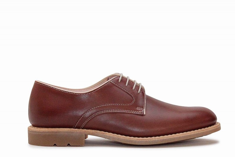 Brown Paraboot Saphir Gy Women\'s Derby Shoes | LQQ6229FB