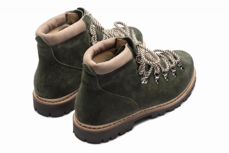 Green Paraboot Avoriaz Men's Ankle Boots | BVT2370RP