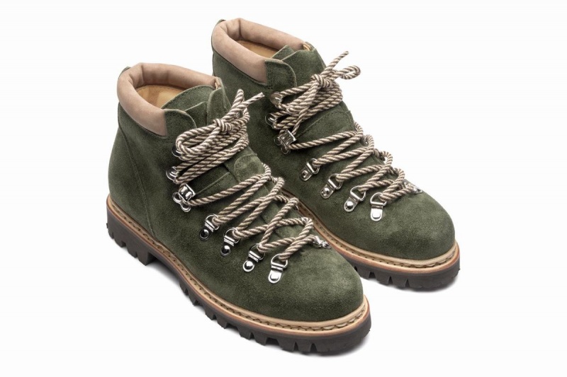 Green Paraboot Avoriaz Women's Ankle Boots | LEJ1540VB