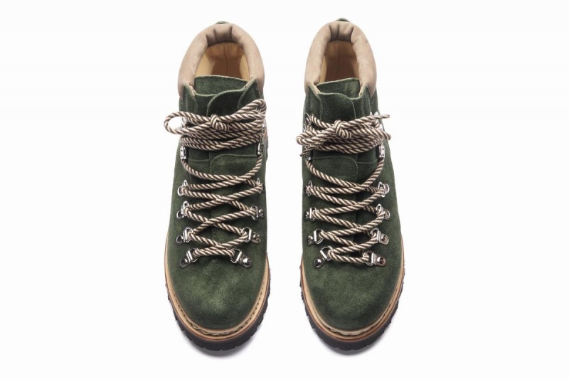 Green Paraboot Avoriaz Women's Ankle Boots | LEJ1540VB