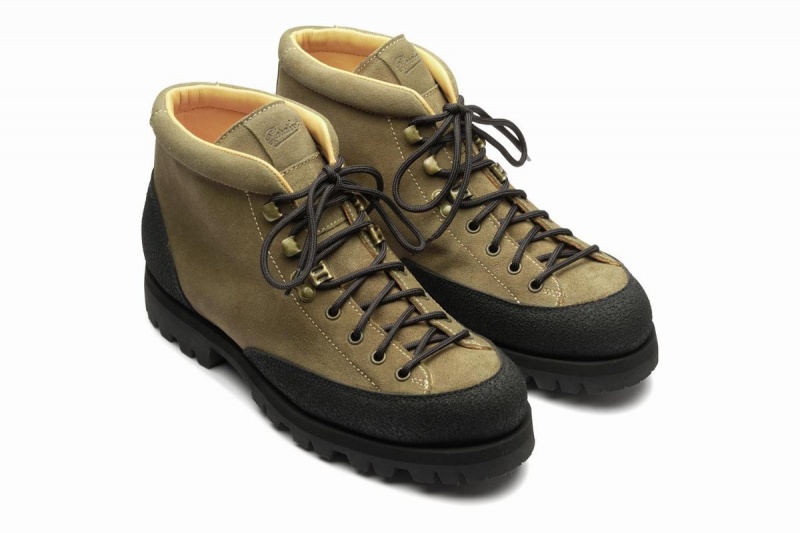 Green Paraboot Yosemite Men's Ankle Boots | THN583UL