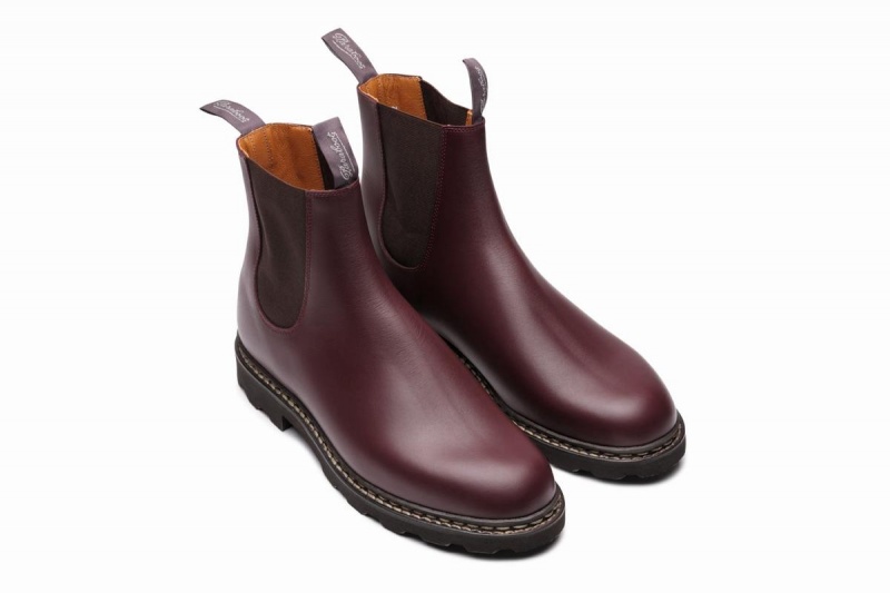 Red Paraboot Elevage Men's Ankle Boots | WIH248MH