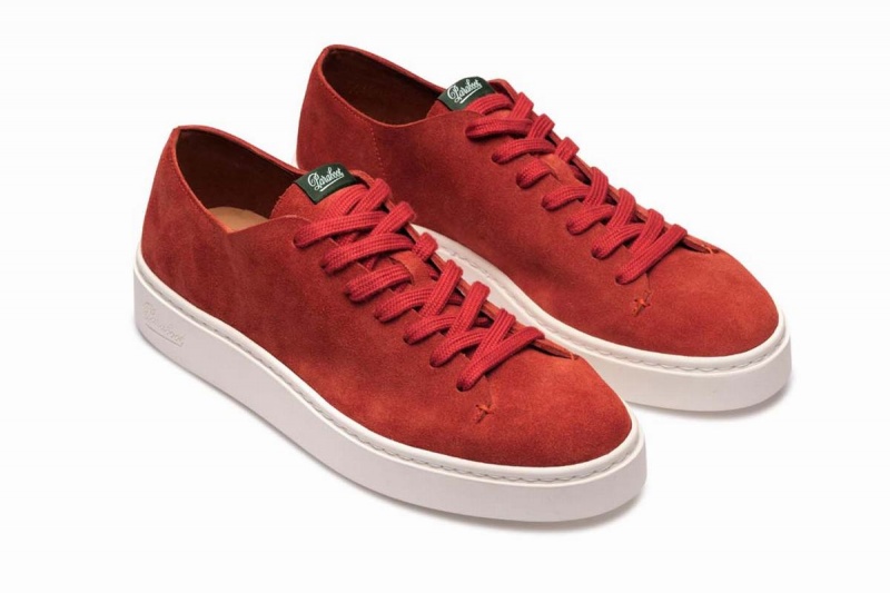 Red Paraboot Nova Men's Sneakers | XYS5555CS