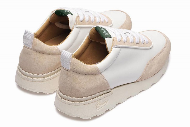 White Beige Paraboot Cosmos F Women's Sneakers | RNA5464HV