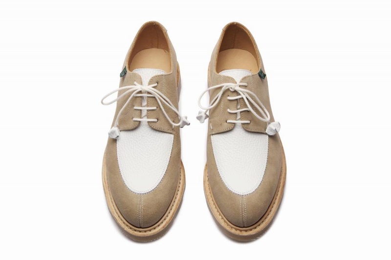 White Paraboot Veley Women's Derby Shoes | HYQ759XL